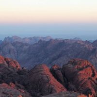 Alba sul Monte Sinai (Monte Mosè)