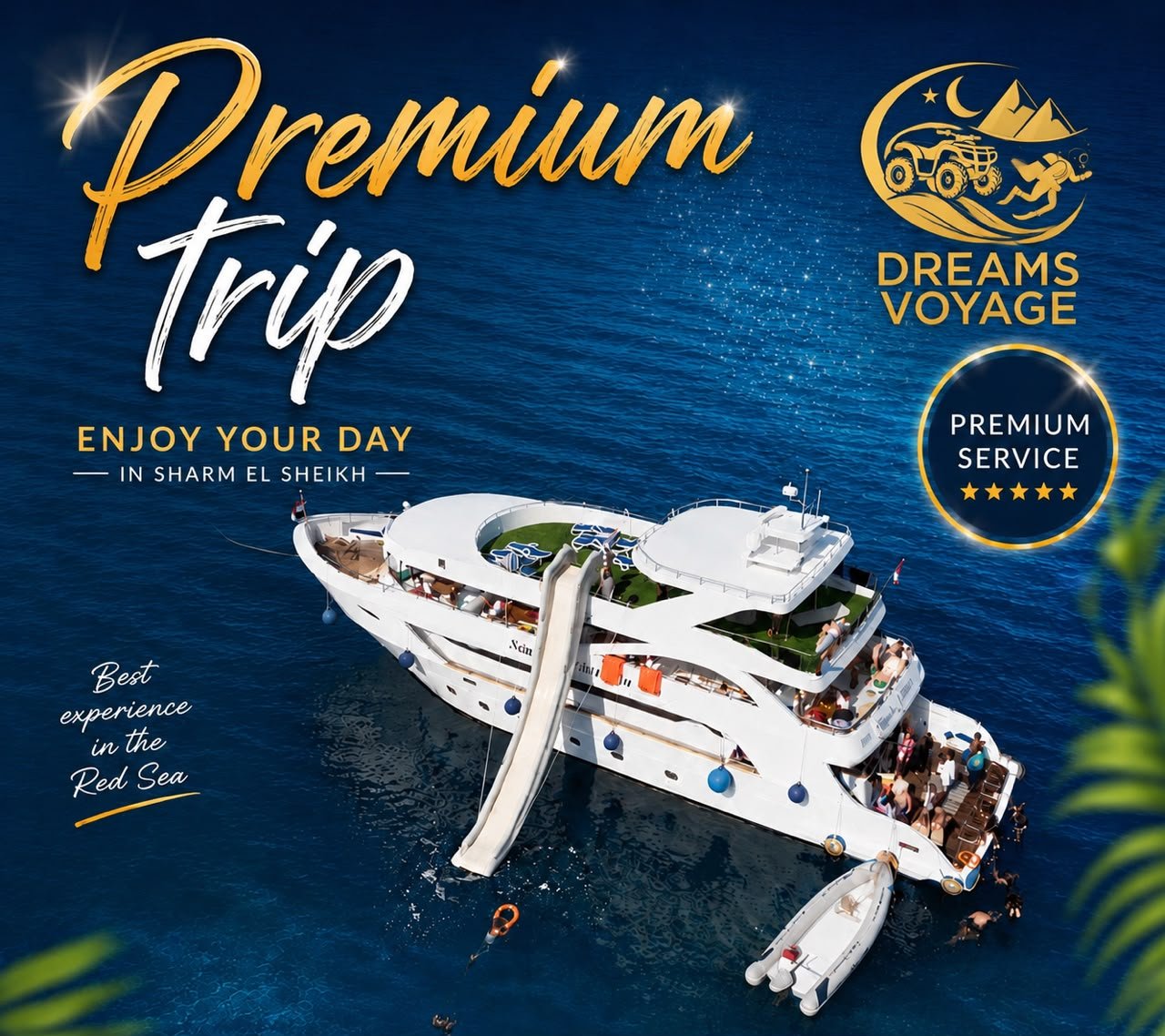 dreams voyage premium trip to ras mohamed and white island