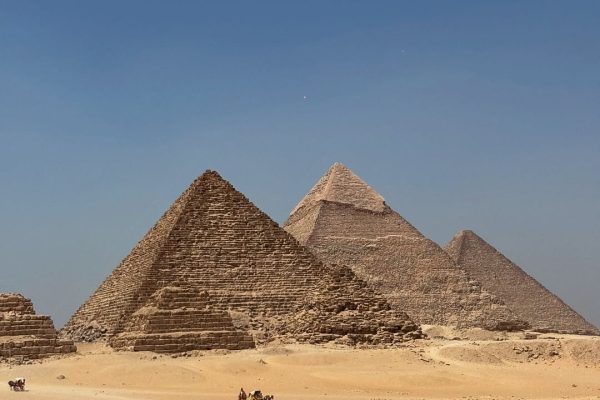 Grand Egyptian Museum & Giza Pyramids from Sharm by Plane
